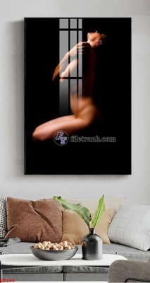 Chi tiết file tranh tráng gương File tranh treo thiếu nữ khỏa thân nhà nghỉ KT198 (ảnh gốc)