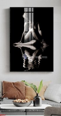 File gốc File tranh treo thiếu nữ khỏa thân nhà nghỉ KT217 (phong cách) cổ điển