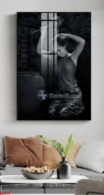 File in ấn chuyên nghiệp File tranh treo thiếu nữ khỏa thân nhà nghỉ KT266 (file gốc)