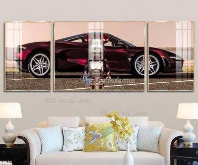 File in ấn File tranh kawas gấu bearbrick KW531 (bản gốc) chất lượng cao