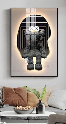 Tải file File tranh kawas gấu bearbrick KW543 (gốc) chủ đề tôn giáo