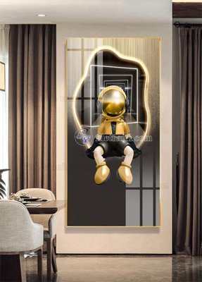 File ảnh File tranh kawas gấu bearbrick KW570 (gốc) in Hiflex