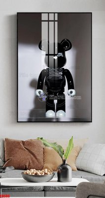 Download file tranh File tranh kawas gấu bearbrick KW586 (file gốc PSD)