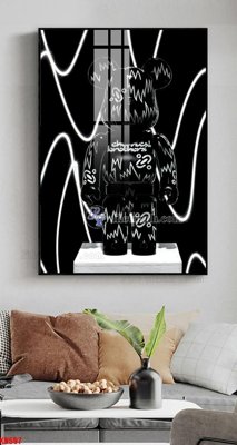 File tranh File tranh kawas gấu bearbrick KW597 (bản gốc) in lụa 5D