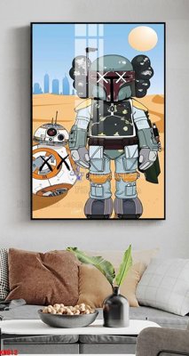 Tải về file gốc File tranh kawas gấu bearbrick KW612 (chuẩn in ấn)