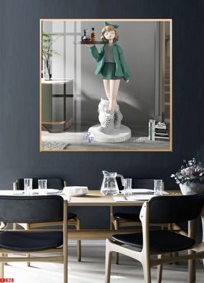 Tải file gốc File tranh kawas gấu bearbrick KW628 (bản PSD) còn layer