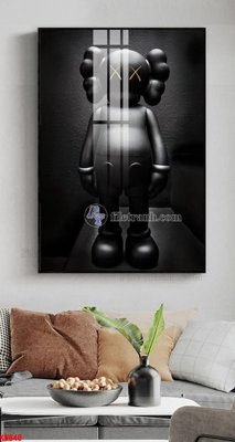 File gốc File tranh kawas gấu bearbrick KW640 (ảnh chi tiết) để in ấn