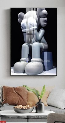 File in trần File tranh kawas gấu bearbrick KW663 (file gốc) phong thủy