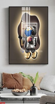 File PSD File tranh kawas gấu bearbrick KW708 (gốc) cho in quảng cáo