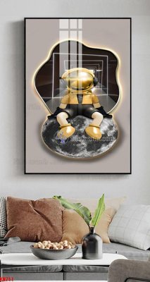 File tranh File tranh kawas gấu bearbrick KW711 (gốc) in film