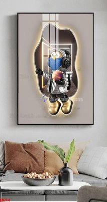 File gốc in ấn File tranh kawas gấu bearbrick KW714 chất lượng vượt trội