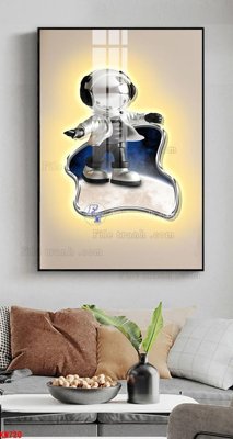 File gốc File tranh kawas gấu bearbrick KW720 (PNG) nền trong suốt