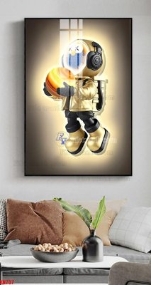 File ảnh File tranh kawas gấu bearbrick KW737 (gốc) trang trí khách sạn