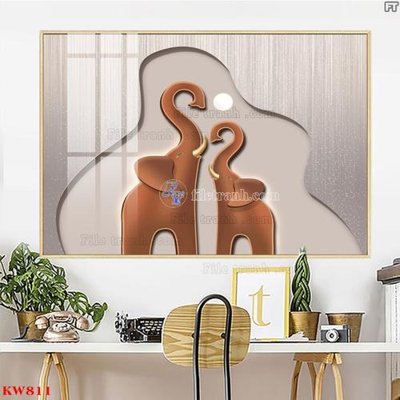 File in lụa File tranh kawas gấu bearbrick KW811 (hoa văn) File tranh kawas gấu bearbrick KW811