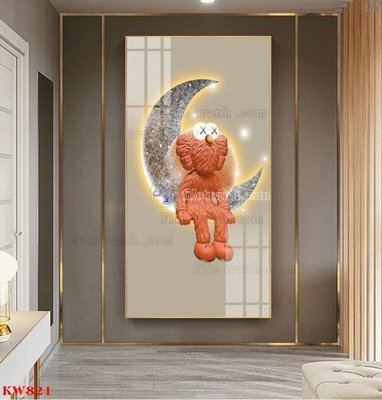 Tải file gốc File tranh kawas gấu bearbrick KW821 (in tráng gương) cao cấpFile gốc File tranh kawas gấu bearbrick KW821 (in ấn) phiên bản độc quyền