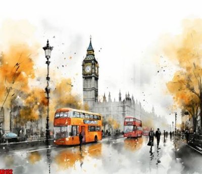 Download file File gốc in tranh paris tháp Eiffel LD132 (chất lượng in ấn)