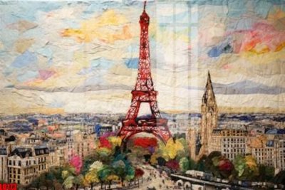 Hình ảnh file gốc File gốc in tranh paris tháp Eiffel LD173 (chất lượng cao)