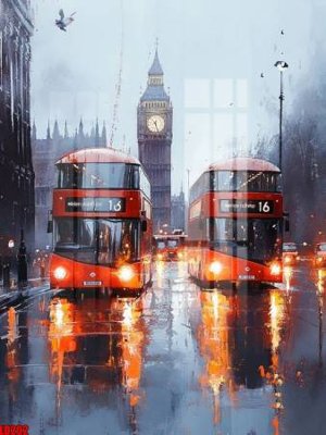 File gốc File gốc in tranh paris tháp Eiffel LD202 (trang trí) phòng làm việc