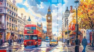 File gốc File gốc in tranh paris tháp Eiffel LD256 (in lụa) cao cấp