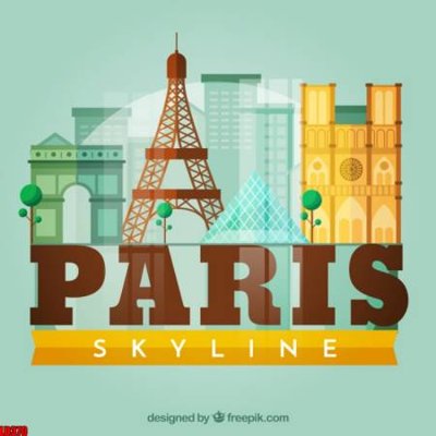 File gốc File gốc in tranh paris tháp Eiffel LD370 (in mica) làm quà tặng