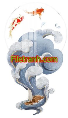 File gốc File in tranh decor gắn led LED1002 (in mica) trang trí