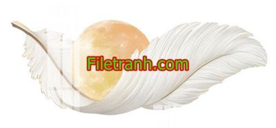 File gốc File in tranh decor gắn led LED1017 (trang trí) phòng trẻ em