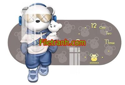 Download file gốc File in tranh decor gắn led LED1025 (in mica) logo