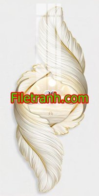 File gốc File in tranh decor gắn led LED1045 (cho in 3D) độc đáo