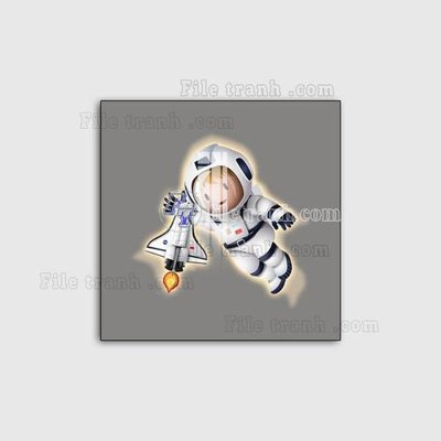 File gốc File in tranh decor gắn led LED111 (AI/EPS) cho in ấn