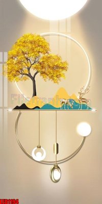 Tải file File in tranh decor gắn led LED1194 (gốc) làm file thiết kế