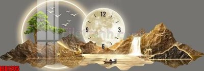 File PSD File in tranh decor gắn led LED1205 (bản gốc) cho nhà in