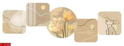 File tranh File in tranh decor gắn led LED1211 (gốc) in backlit film