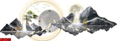 Download file gốc File in tranh decor gắn led LED1249 (in lụa) tranh 3D