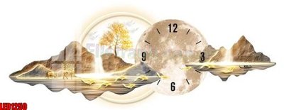 Download file gốc File in tranh decor gắn led LED1250 (in mica) trong suốt