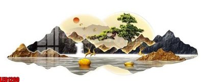 Hình ảnh file gốc File in tranh decor gắn led LED1260 cho in UV