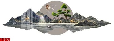 File tranh File in tranh decor gắn led LED1277 (ảnh gốc) chi tiết rõ ràng