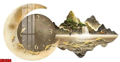 File gốc File in tranh decor gắn led LED1284 (in mica) cắt laser