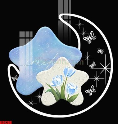 File in mica File in tranh decor gắn led LED1288 (bản gốc) siêu trong