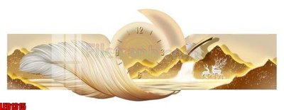 File gốc File in tranh decor gắn led LED1315 (trang trí) cho phòng khách