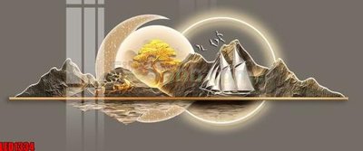 Tải file gốc File in tranh decor gắn led LED1334 (bản PSD) chỉnh sửa được