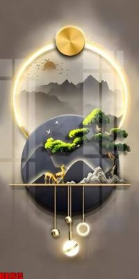 File PSD File in tranh decor gắn cắt led LED1615 (nguyên gốc) chất lượng cao