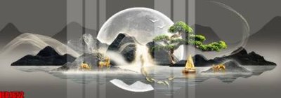 File gốc File in tranh decor gắn cắt led LED1652 (trang trí) phòng ngủ