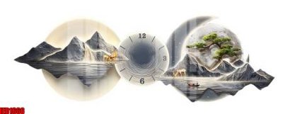 File in ấn cao cấp File in tranh decor gắn cắt led LED1666 (file gốc)