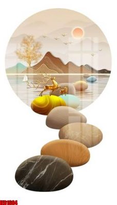 File in ấn File in tranh decor gắn cắt led LED1684 (bản gốc) từ file gốc