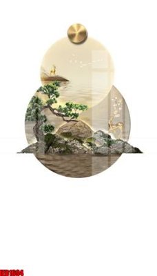 File tranh File in tranh decor gắn cắt led LED1694 (ảnh gốc) in trần xuyên sáng