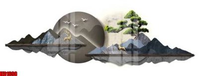 File tranh File in tranh decor gắn cắt led LED1698 (ảnh gốc) in trần nhà