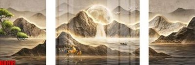 File tranh File in tranh decor gắn cắt led LED1787 (gốc) chủ đề thiên nhiên