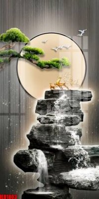 File tranh PSD File in tranh decor gắn cắt led LED1803 chất lượng cao