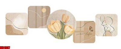 Hình ảnh gốc File in tranh decor gắn cắt led LED1807 (để in khổ lớn)