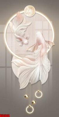 File gốc File in tranh decor gắn cắt led LED1814 (in lụa) chi tiết cao